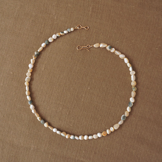 Pieced Shell Necklace